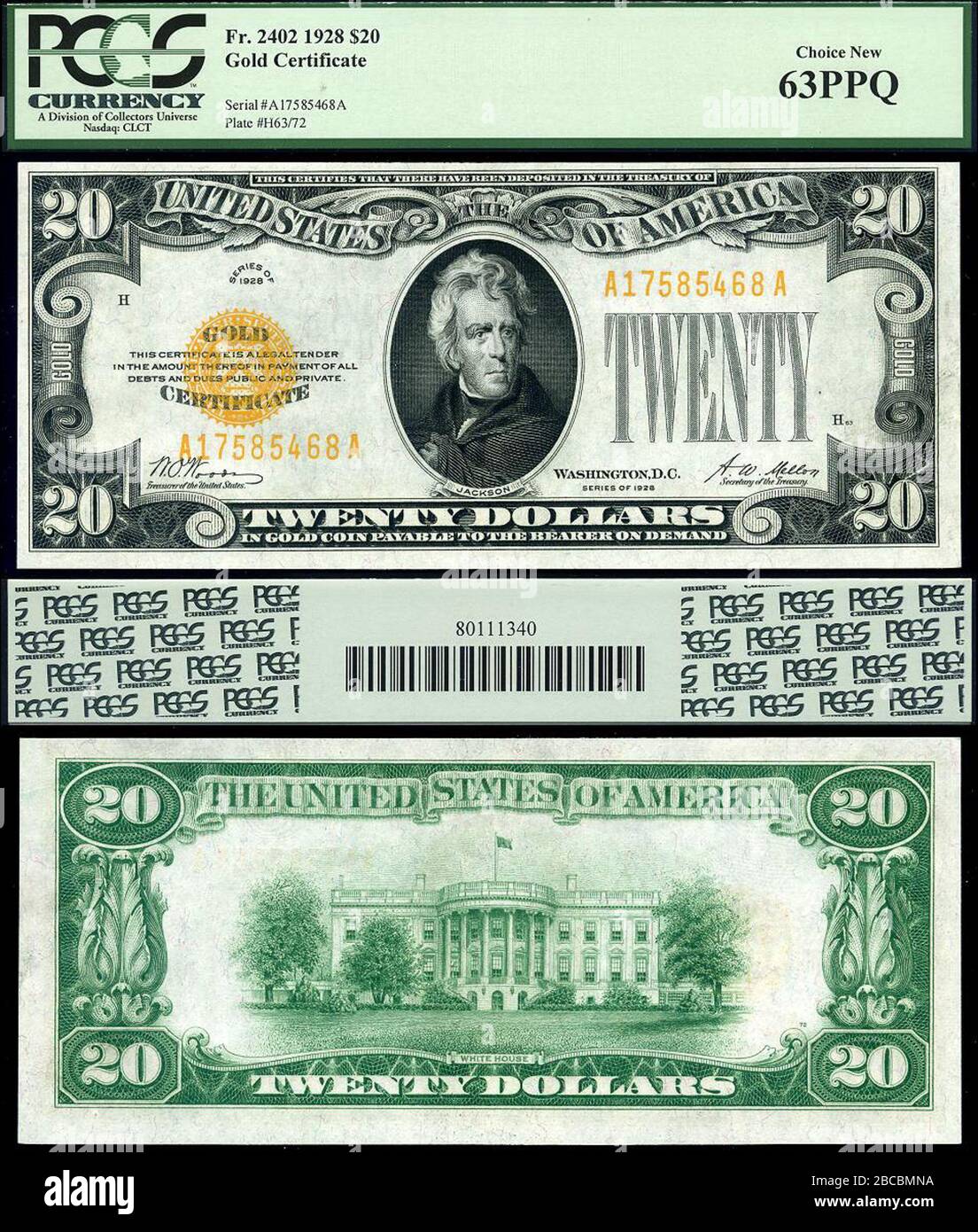 Gold certificate hi-res stock photography and images - Alamy