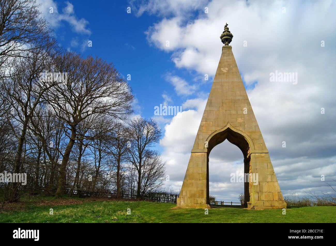 UK,South Yorkshire,Rotherham,Wentworth,Needles Eye Stock Photo