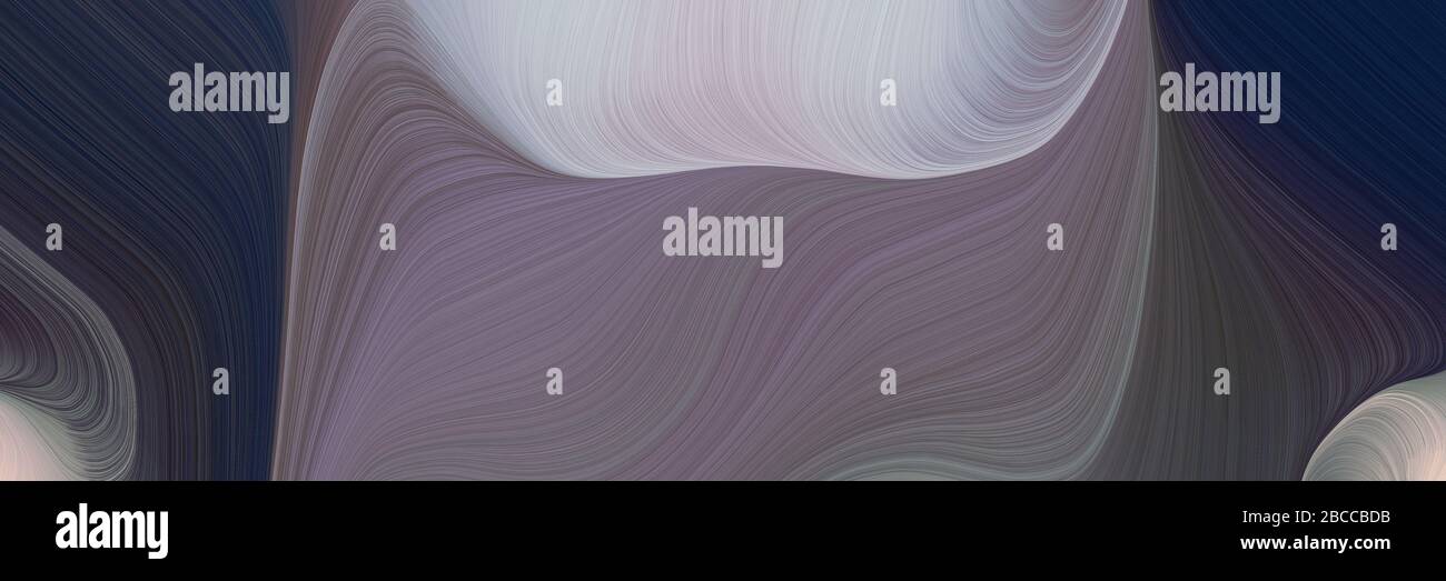 abstract dynamic curved lines colorful designed horizontal header with ...