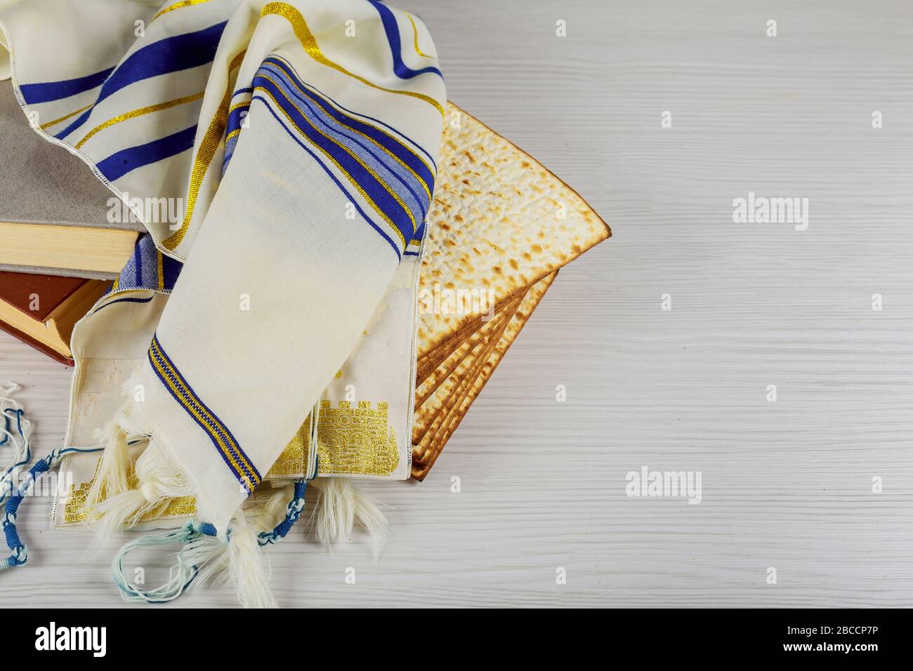 Matzoh holiday celebration passover jewish with matzoh Stock Photo