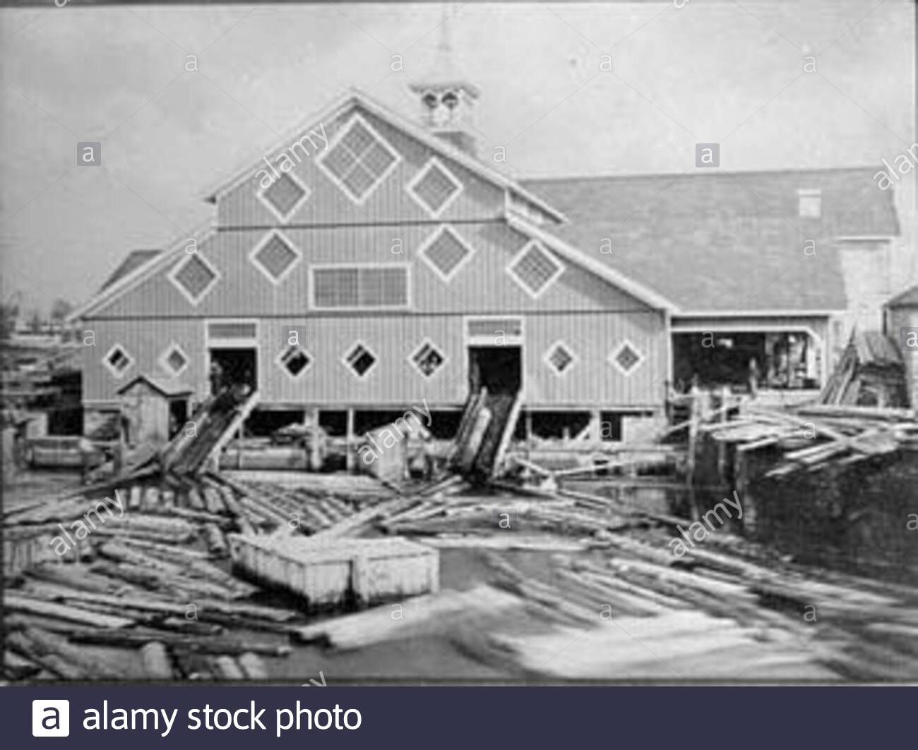 Perley And Pattee S Sawmill Chaudiere Falls Near Ottawa Shot In