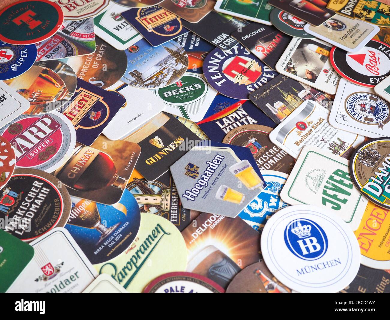 Beer mats collection hires stock photography and images Alamy
