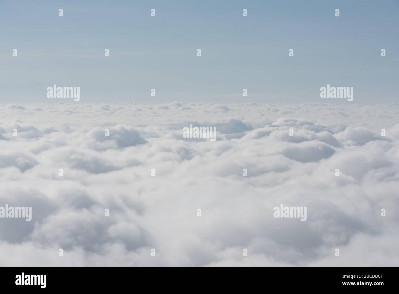 cloud and sky view from window of airplane Stock Photo - Alamy