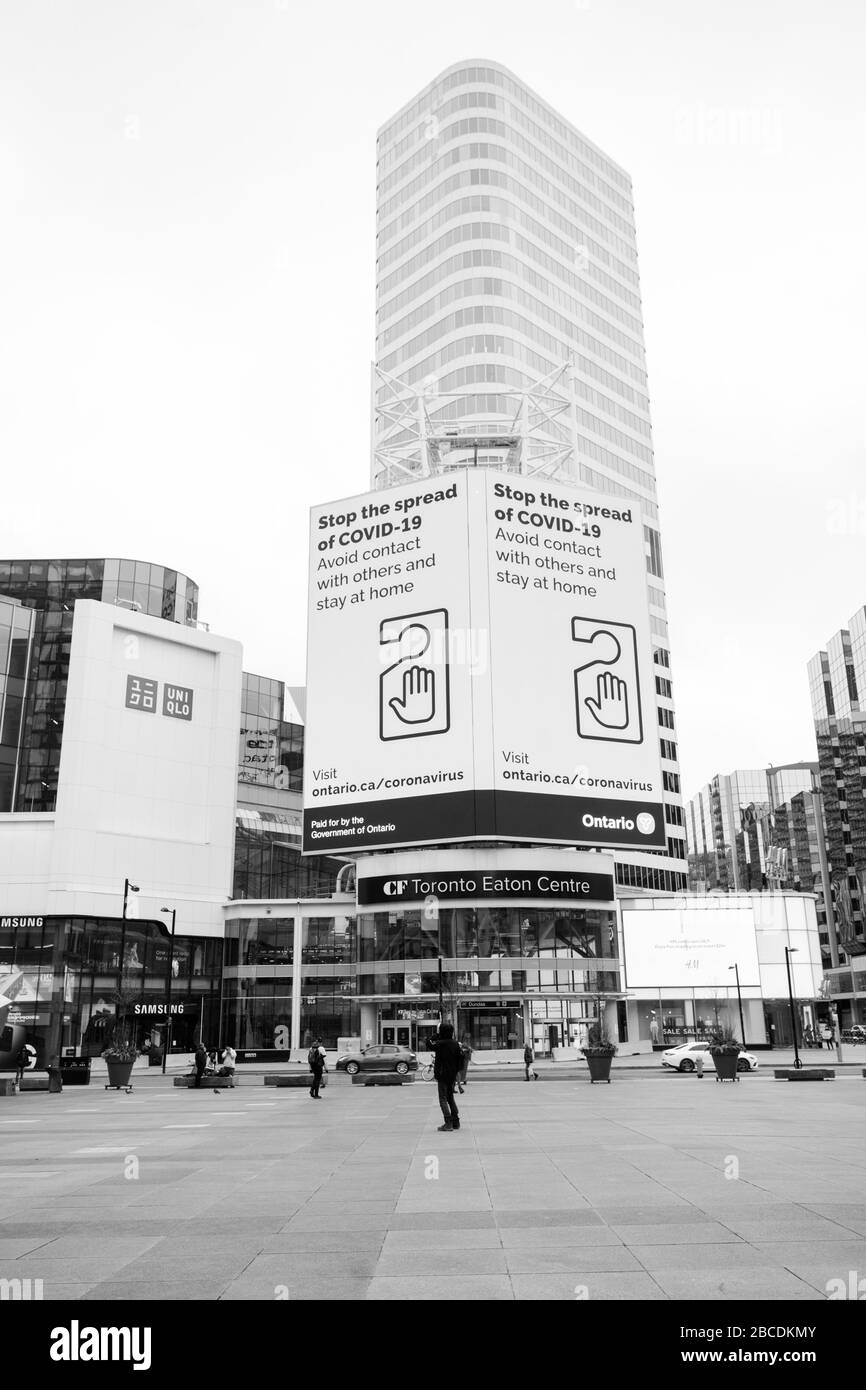 TORONTO, ONTARIO, CANADA MARCH 31, 2020 CITY OF TORONTO DURING COVID