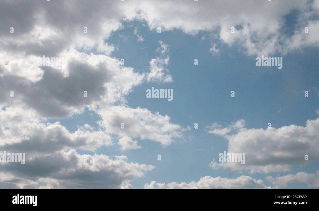 clouds clouds many clouds Stock Photo