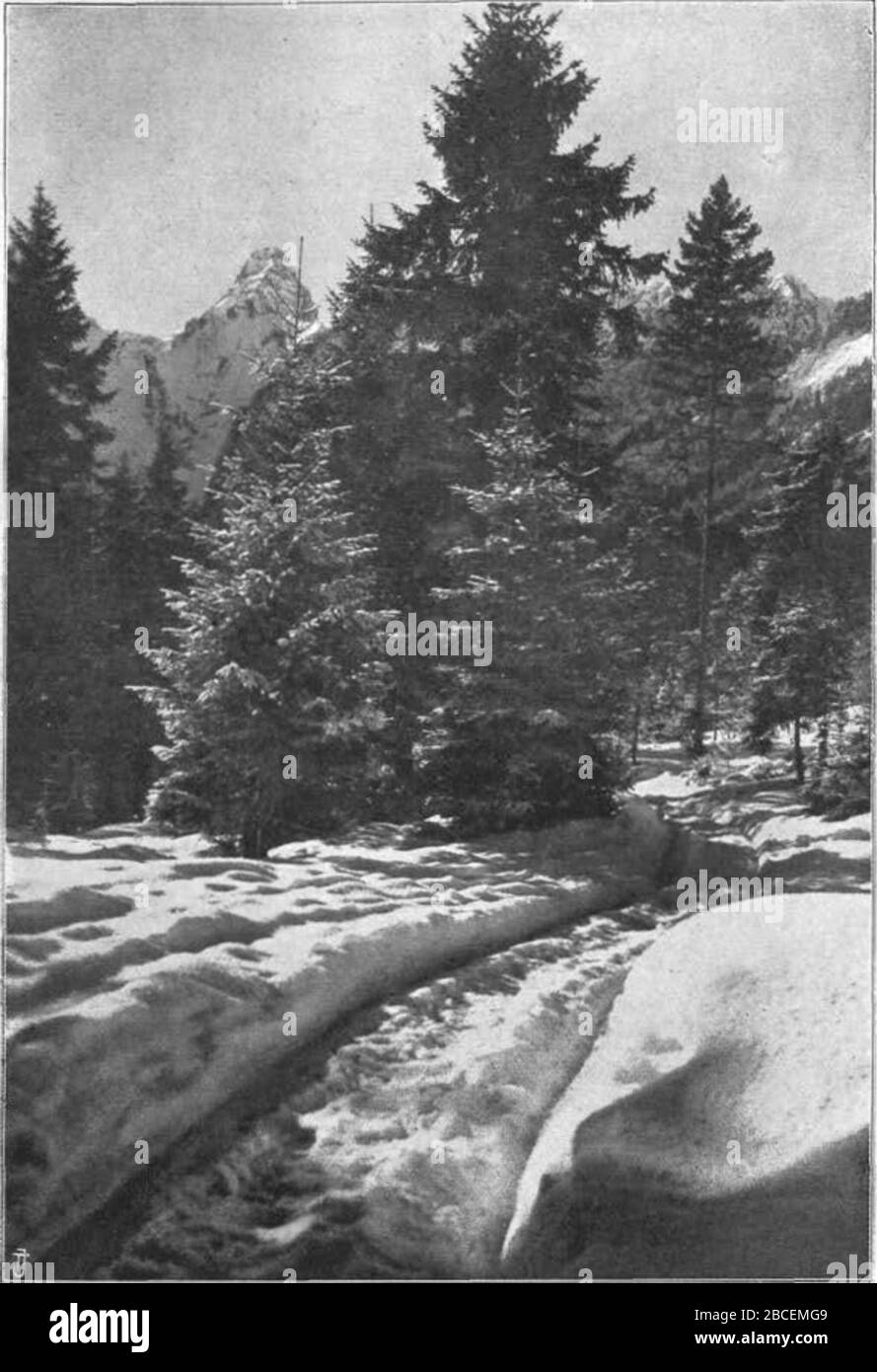 Slovenščina: Zimski motiv iz Kota.; 1927; This image is available from the  Digital Library of Slovenia under the reference number H54JZZSH This tag  does not indicate the copyright status of the attached