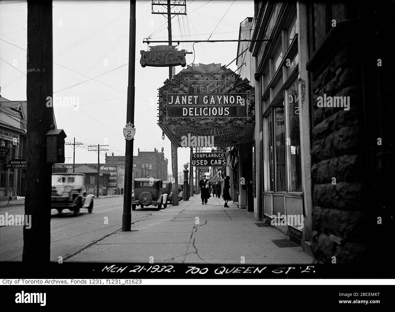 English Teck Theatre No 700 Queen Street East West From Broadview Avenue This Image Is Available From The City Of Toronto Archives Listed Under The Archival Citation Fonds 1231 Item 1623 This