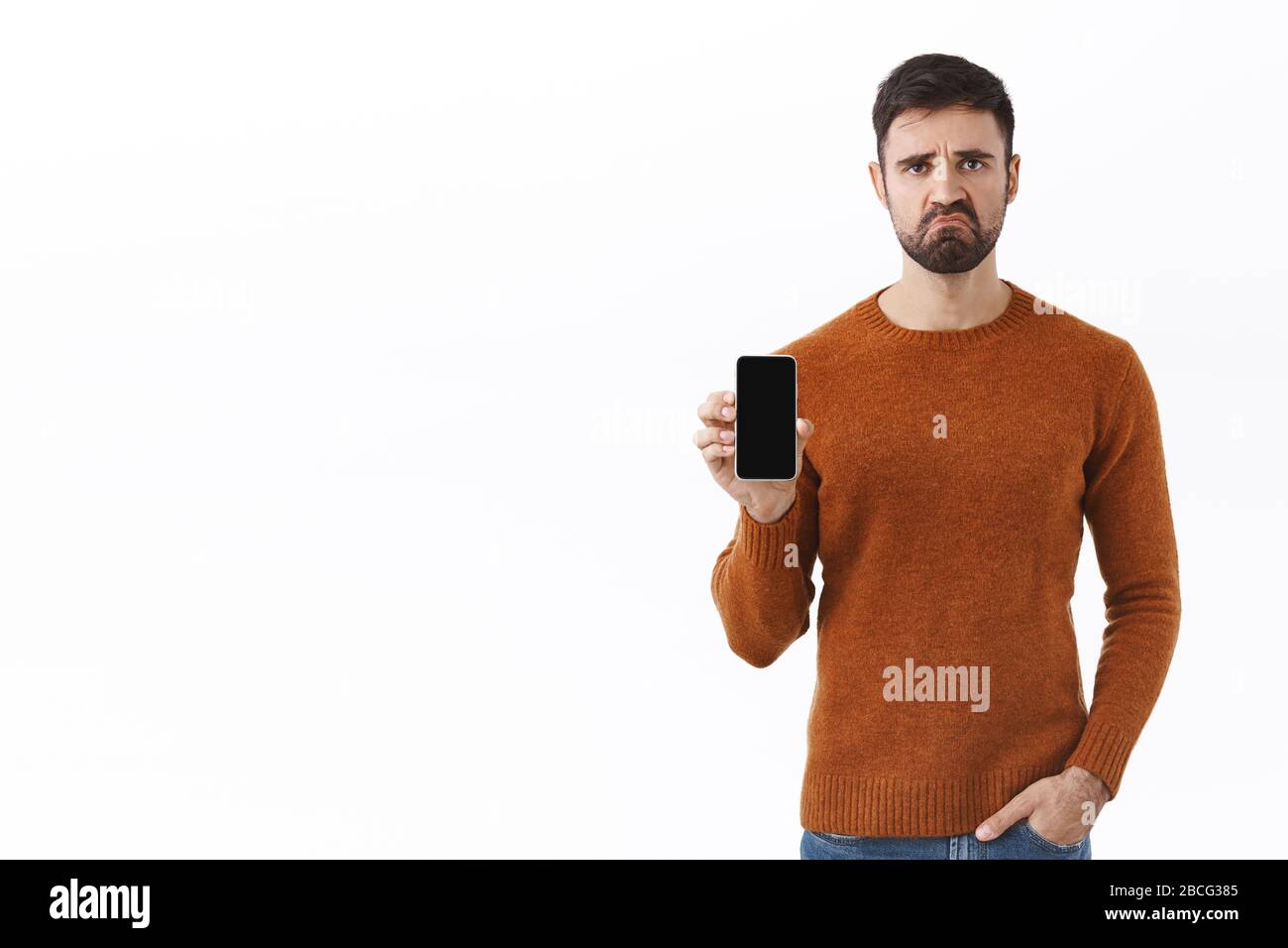 Guy and happy and sad face Cut Out Stock Images & Pictures - Alamy