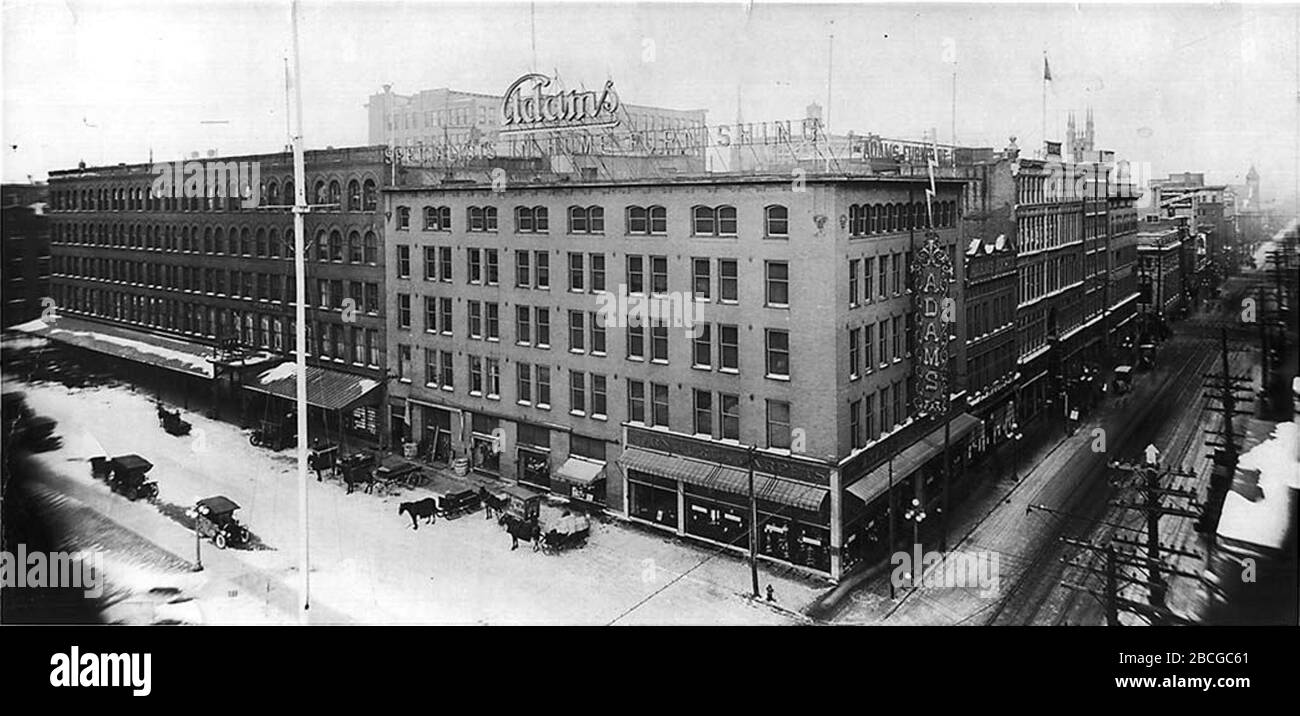 Queen Street West And James Street Looking Northeast Toronto Canada 1908 This Image Is Available From The City Of Toronto Archives Listed Under The Archival Citation Fonds 1244 Item 0529 This