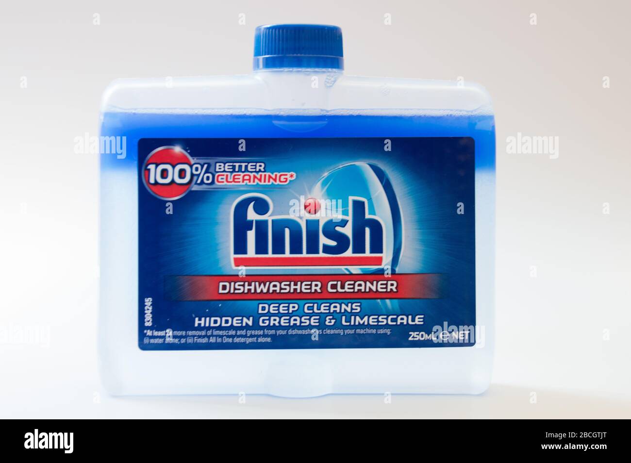 Dishwasher cleaning liquid Stock Photo Alamy