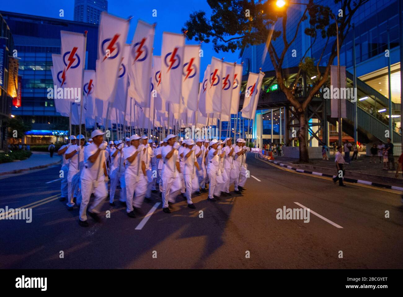 Singapore national day parade hires stock photography and images Alamy