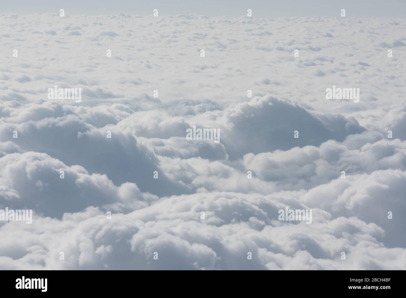 cloud and sky view from window of airplane Stock Photo - Alamy