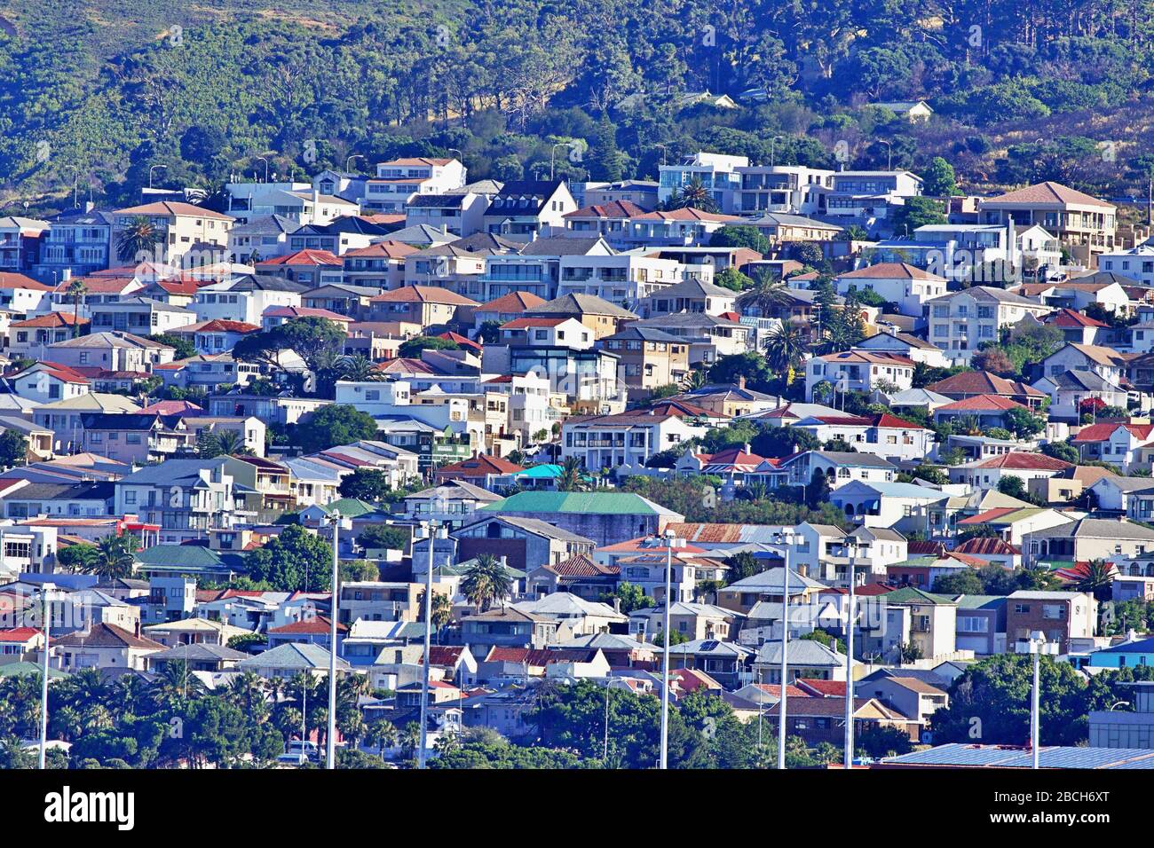 suburbs of Cape Town Stock Photo Alamy