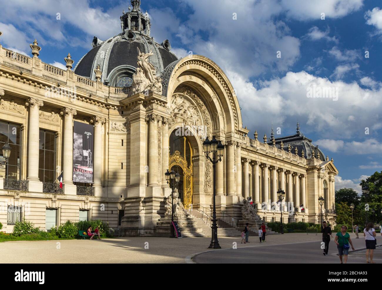 Paris, France - June 24, 2016: Le Petit Palais - Small palace is an art museum in the 8th arrondissement of Paris, France. Stock Photo