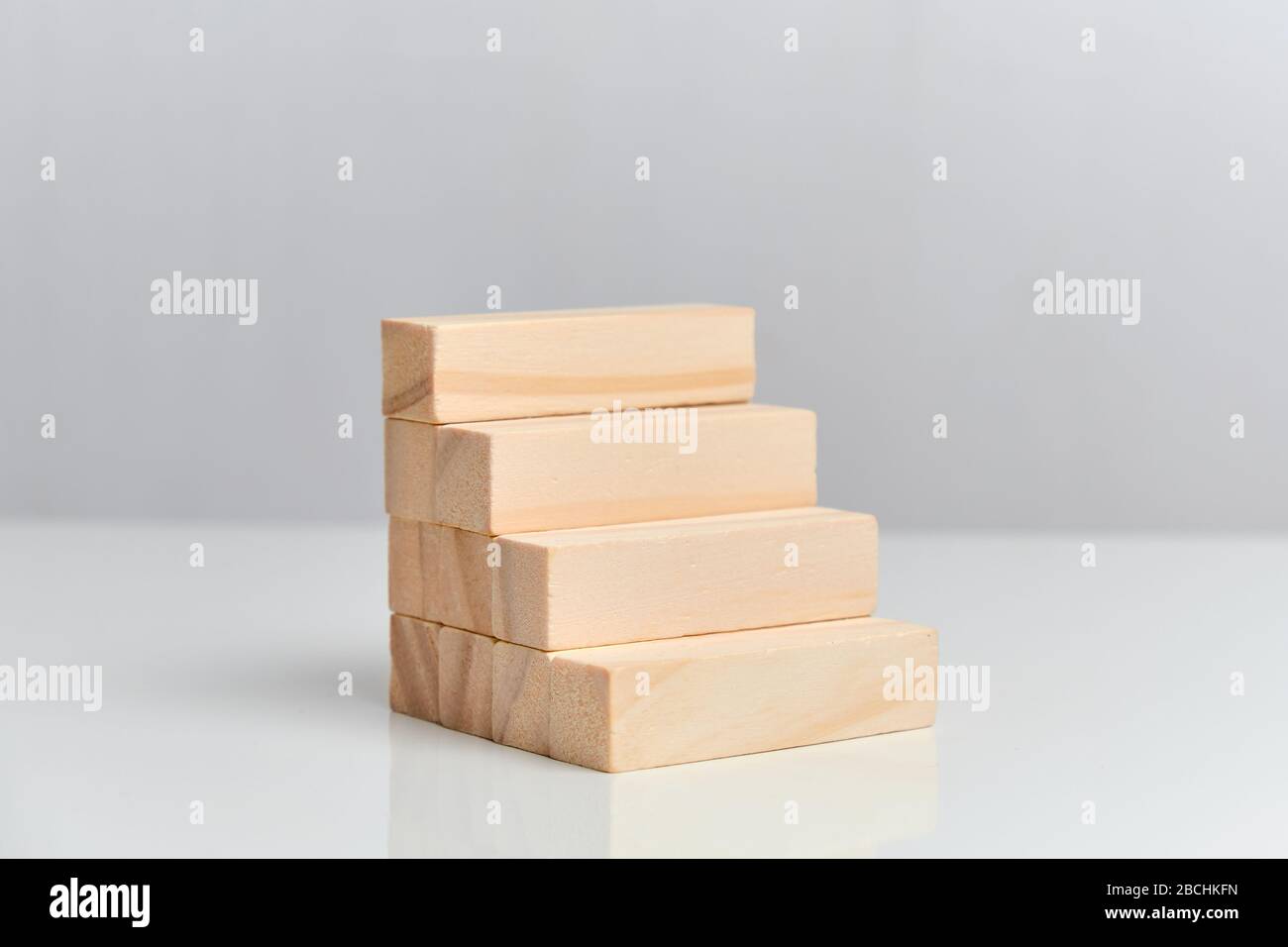 finished wood blocks