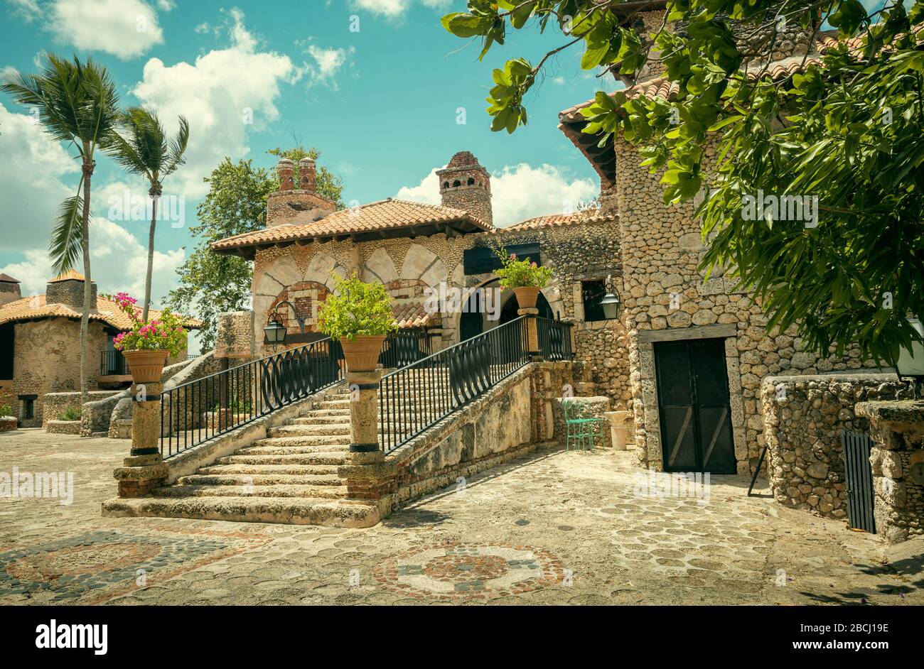 Altos de Chavon village, La Romana in Dominican Republic Stock Photo