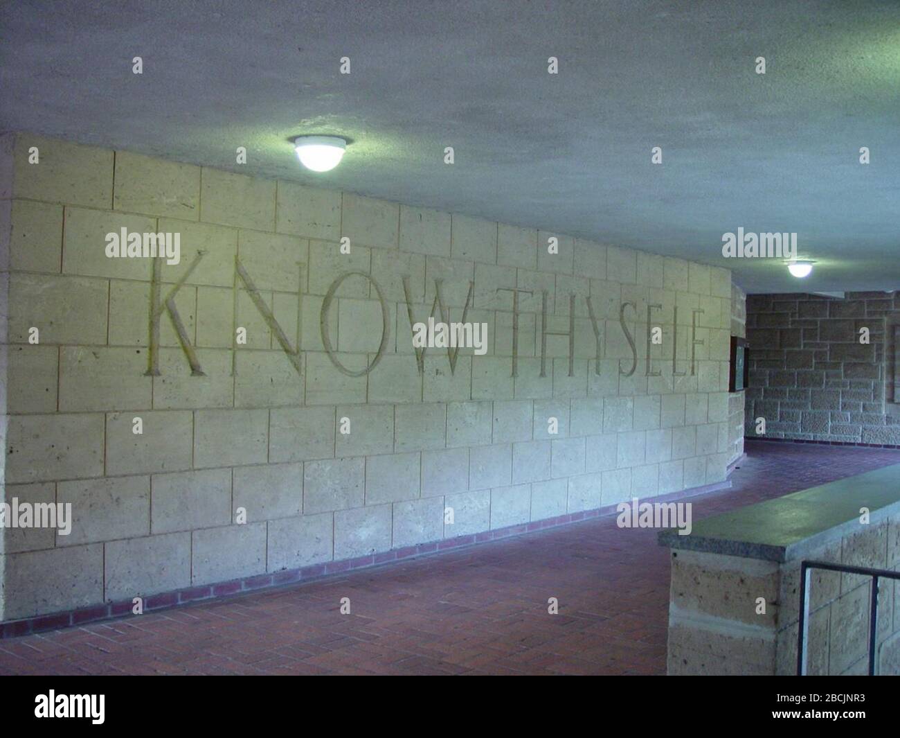 'English:  Image title: Lettering know thyself Image from Public domain images website, http://www.public-domain-image.com/full-image/architecture-public-domain-images-pictures/walls-public-domain-images-pictures/lettering-know-thyself.jpg.html; Not given  Transferred by Fæ on 2013-02-27; http://www.public-domain-image.com/public-domain-images-pictures-free-stock-photos/architecture-public-domain-images-pictures/walls-public-domain-images-pictures/lettering-know-thyself.jpg; Leon Brooks; ' Stock Photo