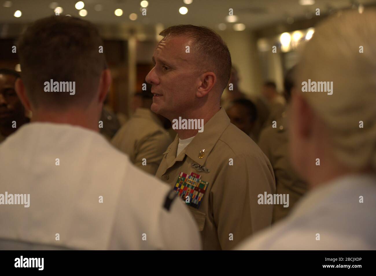 Mcpon navy band hi-res stock photography and images - Alamy