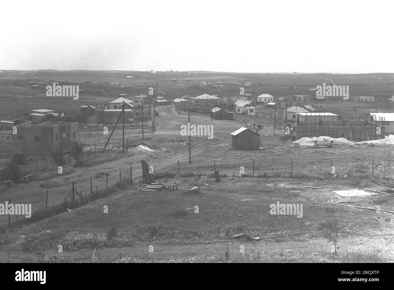 English Moshav Ein Vered One Of The Tel Mond Block Settlements In The Sharon Plain U I C E O U I I E C I U 30 April 1937 This Is Available From National Photo Collection Of Israel Photography
