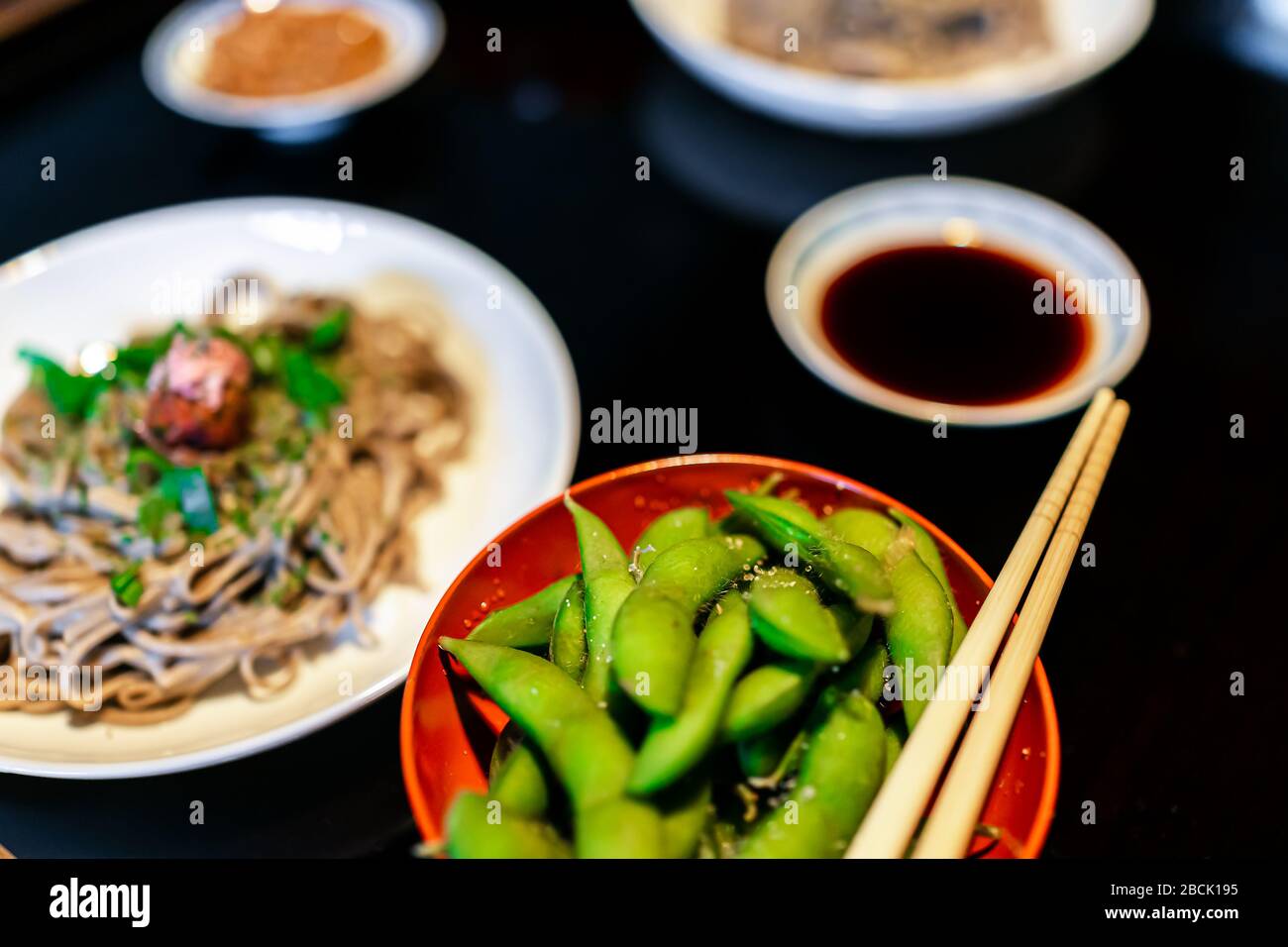Salted green soybeans hires stock photography and images Alamy