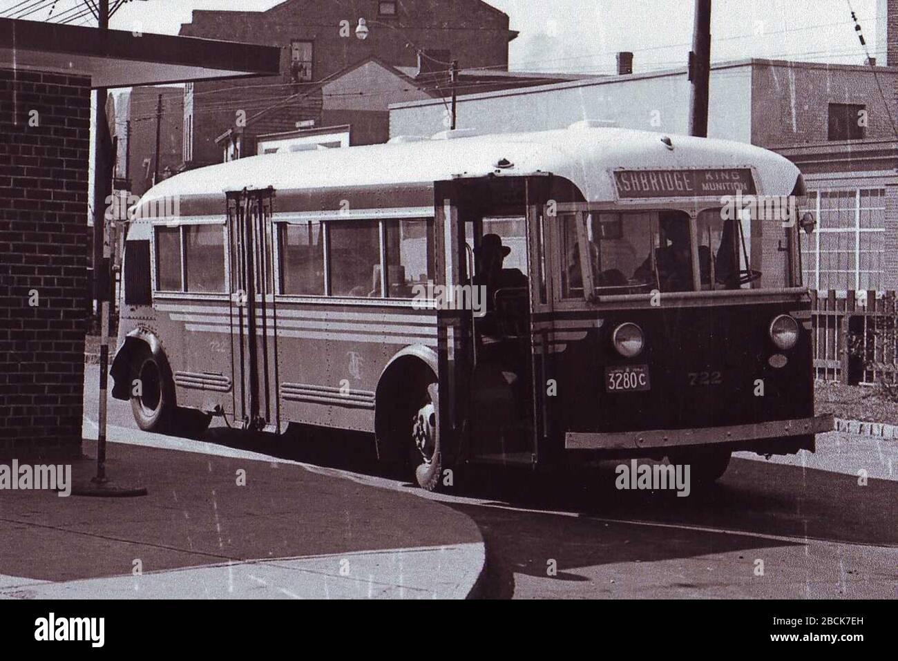 Ttc Twin Coach 23 R Bus 722 In Operation On The King Munition