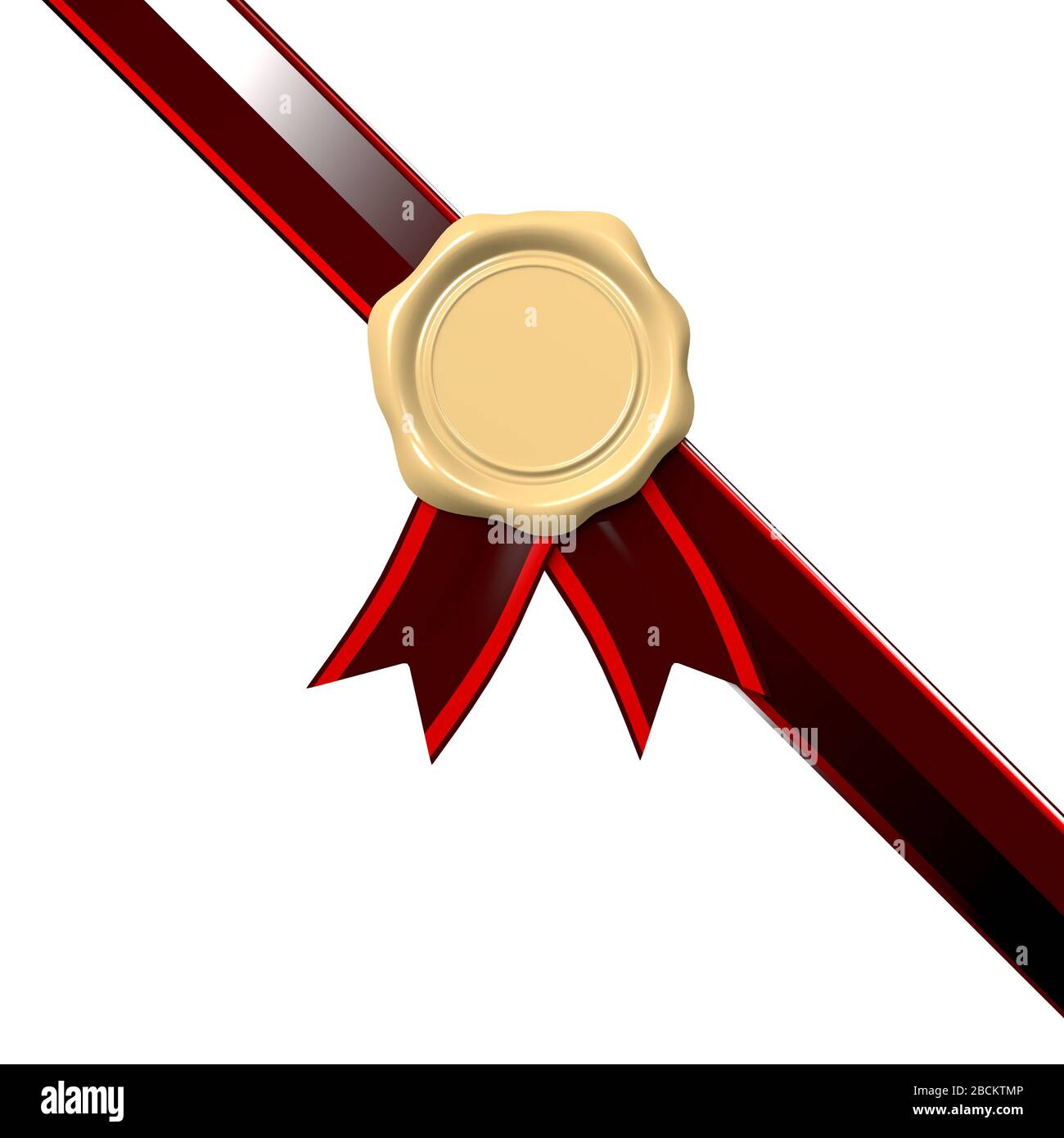 Wax seal ribbon hi-res stock photography and images - Alamy