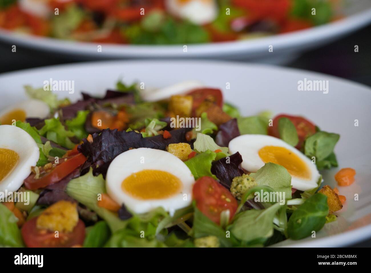 Salads plate hires stock photography and images Alamy