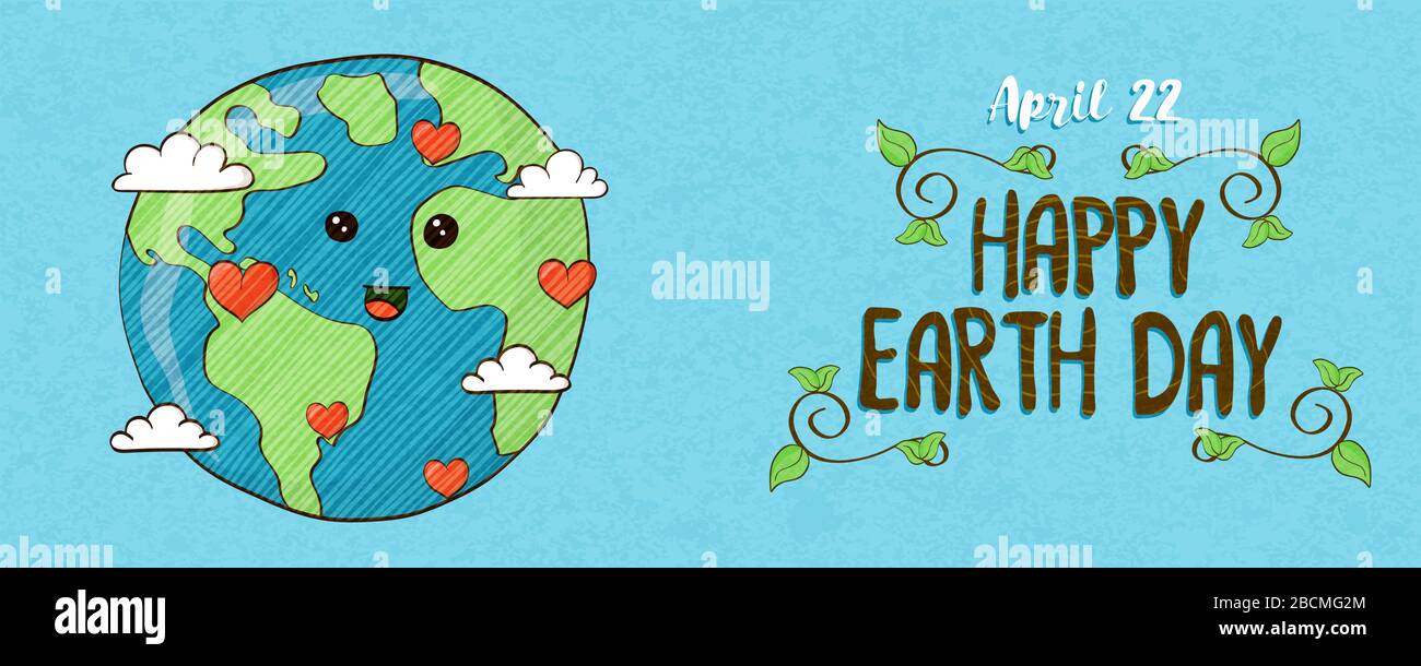 Happy Earth Day Web Banner With Cute Hand Drawn Planet Holding Heart Green World Love Environment Help Cartoon Concept For Nature Campaign Or Eco Fr Stock Vector Image Art Alamy Happy Earth Day Web Banner With Cute Hand Drawn Planet Holding Heart Green World Love Environment Help Cartoon Concept For Nature Campaign Or Eco Fr Stock Vector Image Art Alamy