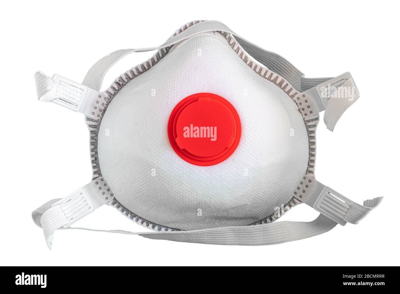 View of Disposable Respirator Mask FFP3, FFP2. Protection against Covid19, particles, gases