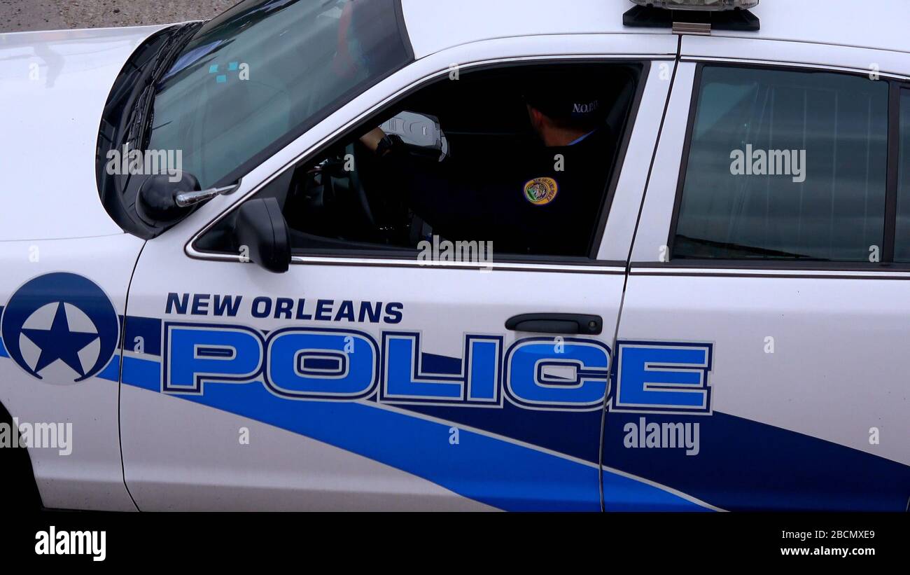 New orleans police car hi-res stock photography and images - Alamy