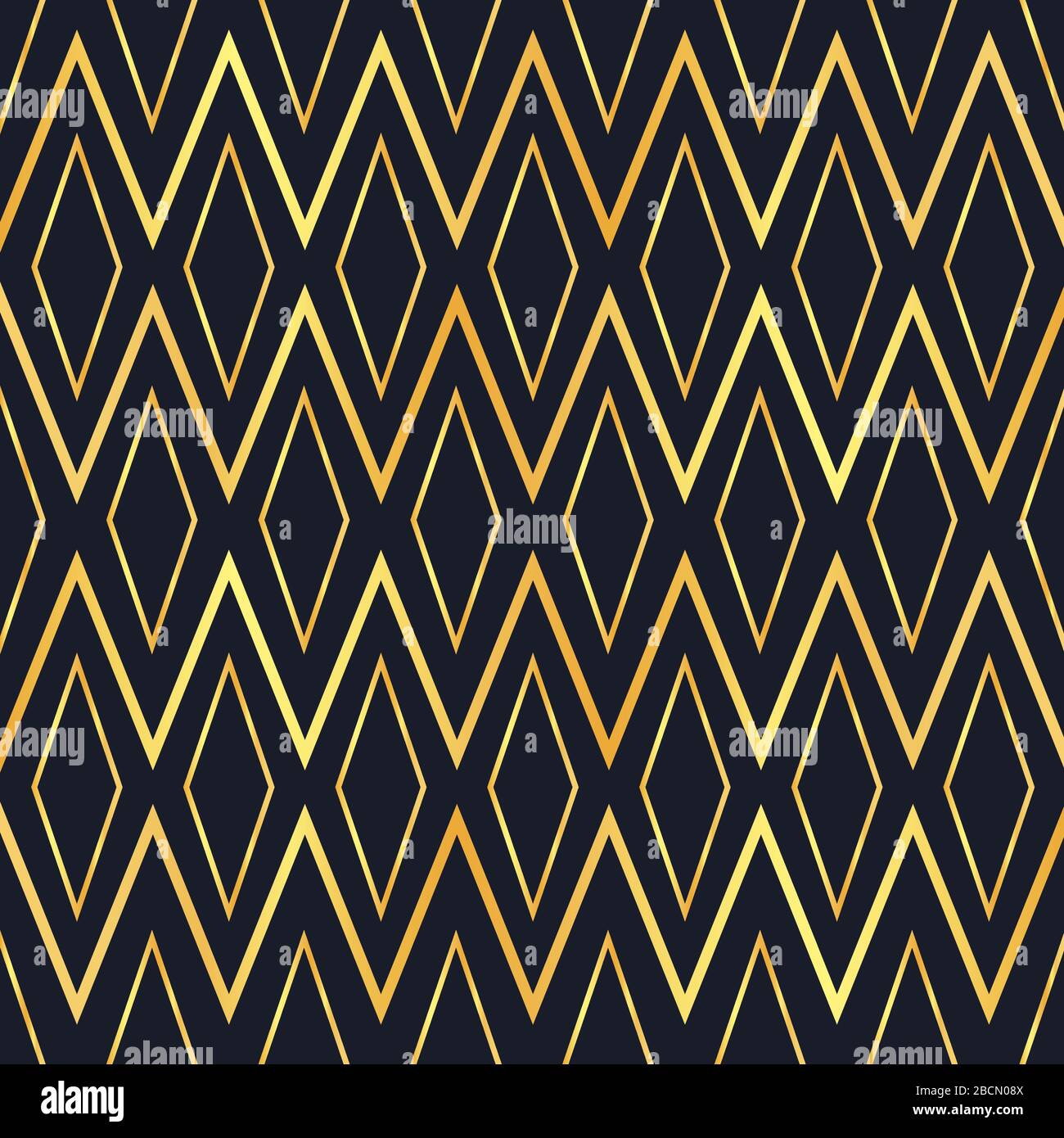 Luxury Geometric Seamless Colored Icon Pattern in Vintage Fashion