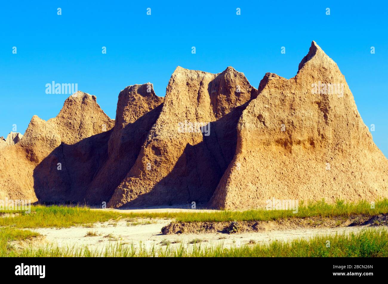 Morning light on badlands hi res stock photography and images Alamy