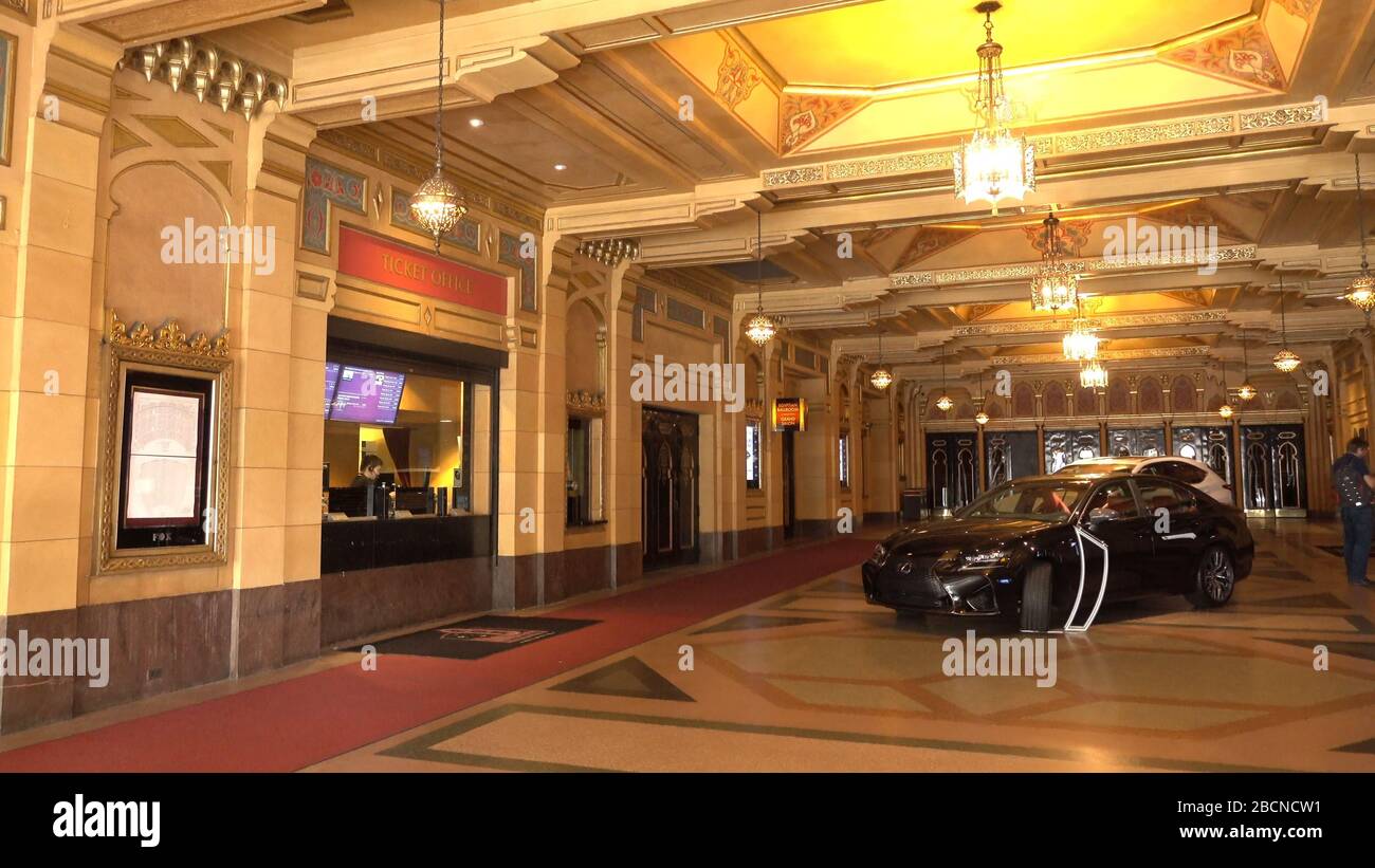 Beautiful Entrance Lobby of Fox Theater in Midtown Atlanta ATLANTA
