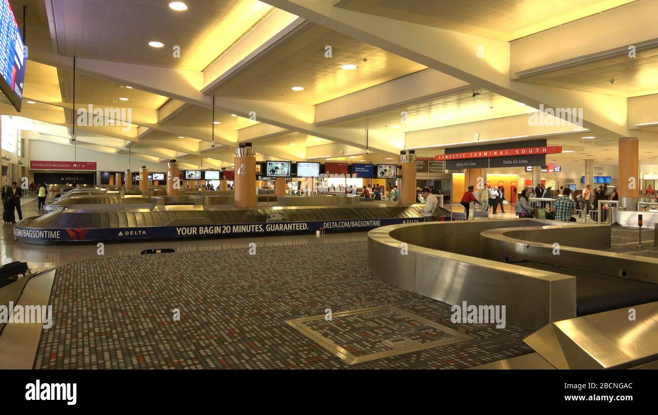 Baggage Claim at Hartsfield Jackson Atlanta Airport ATLANTA, USA