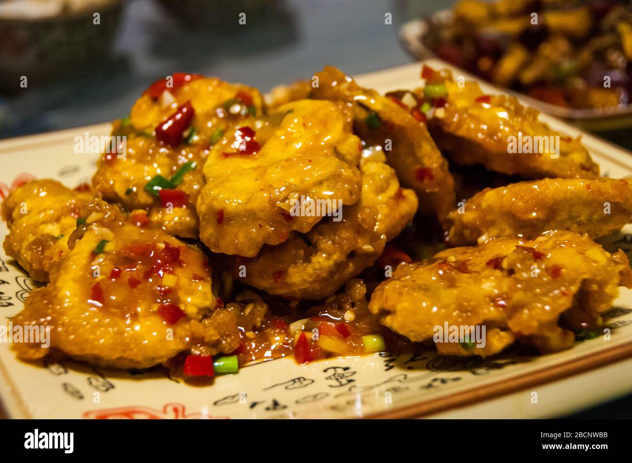 Deep fried stuffed eggplant hires stock photography and images Alamy