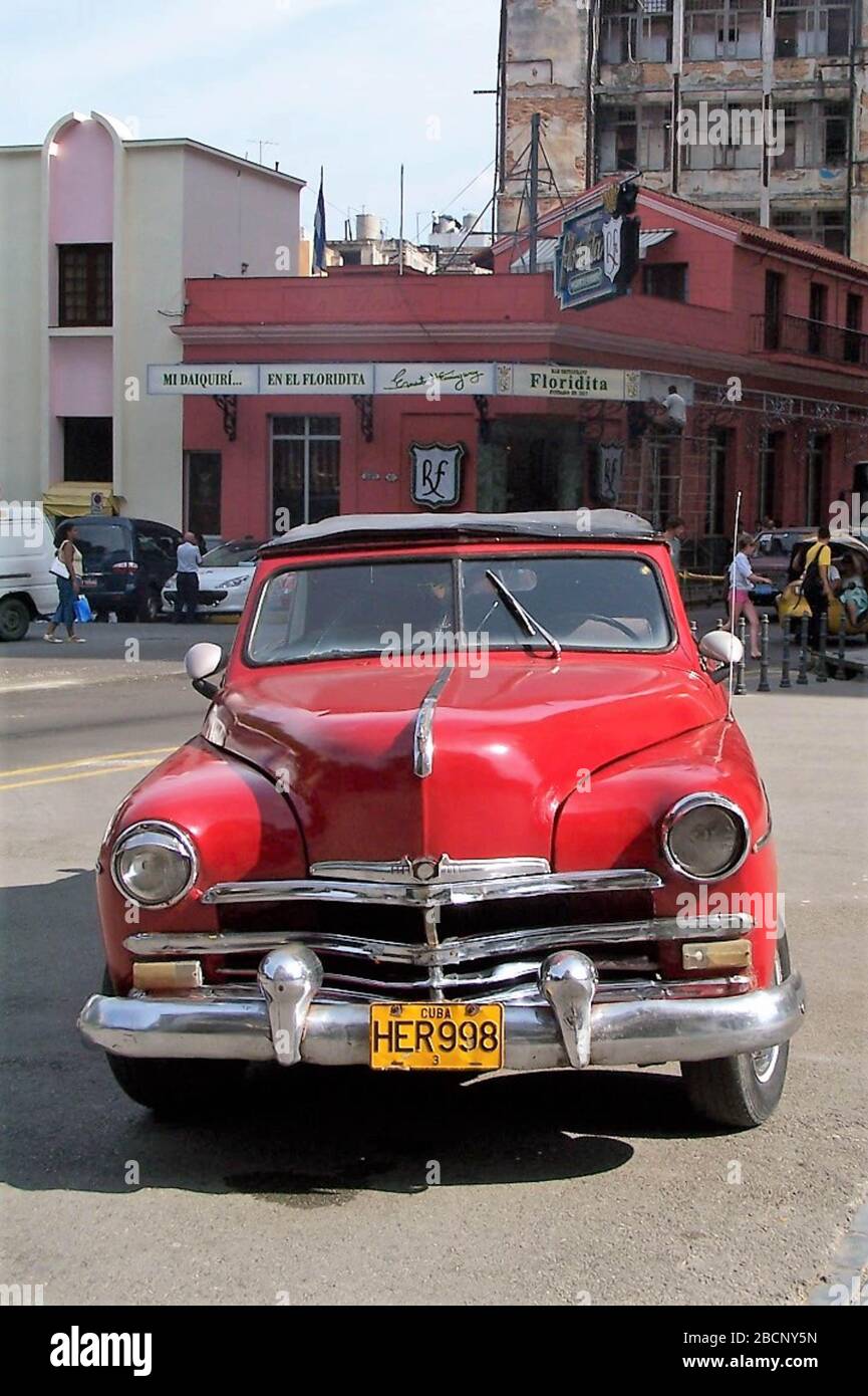 Cuba La Havane Voiture Cubaine And Bar Ernest Hemingway Photo Laurent Lairys Dppi Stock Photo Alamy Cuba La Havane Voiture Cubaine And Bar Ernest Hemingway Photo Laurent Lairys Dppi Stock Photo Alamy