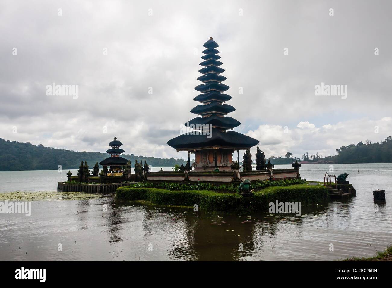 Ulun Danu Beratan Temple, Bali, Indonesia Stock Photo