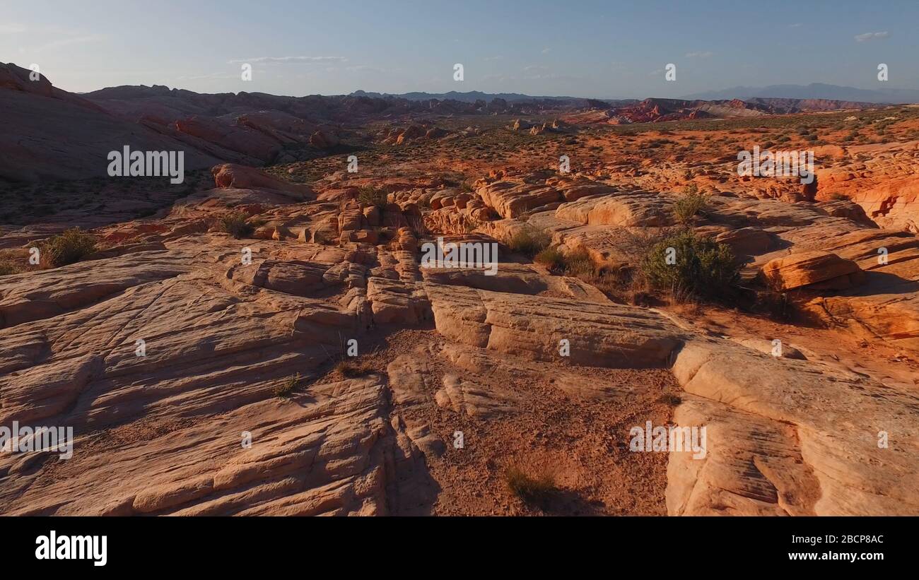 Fiery Rocks Nevada Beautiful rocks and mountains of the Valley of Fire in Nevada - travel ...