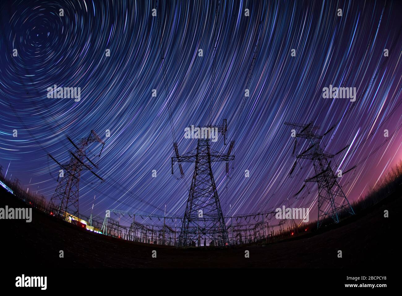 Equipment with star trails hi-res stock photography and images - Alamy
