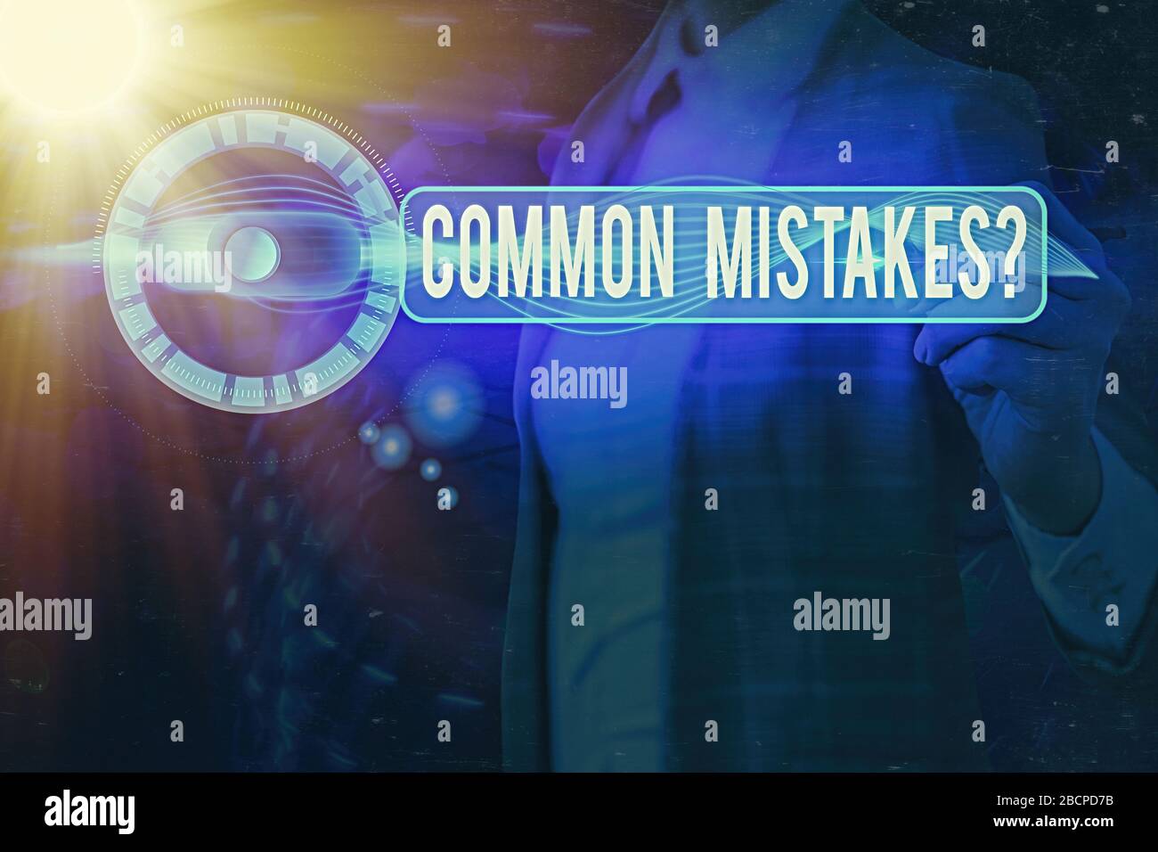 Handwriting text Common Mistakes question. Conceptual photo repeat act or judgement misguided or wrong Stock Photo