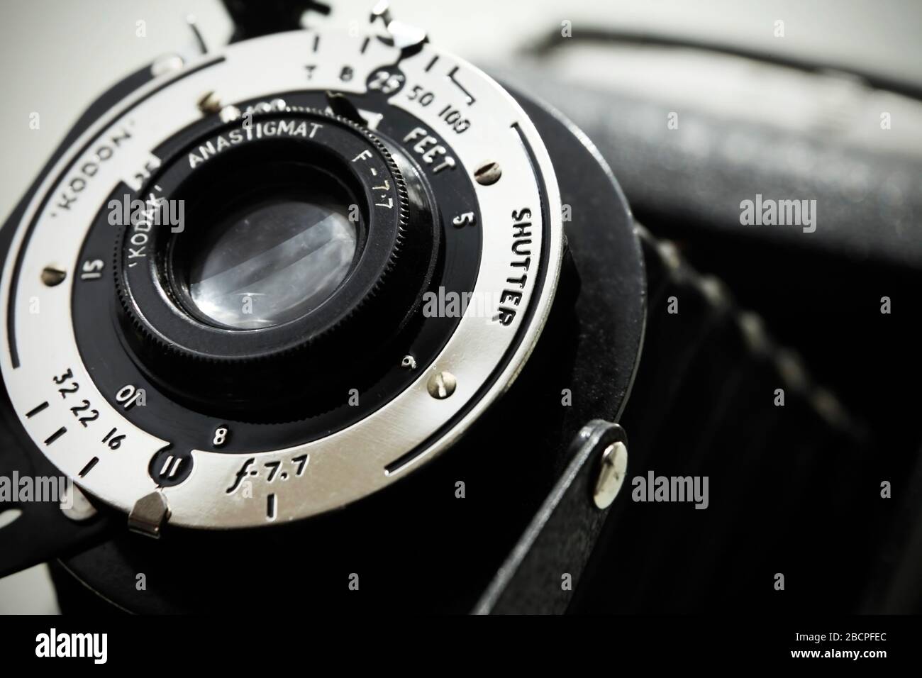 Vintage Kodak 620 Junior folding camera with Kodon shutter and