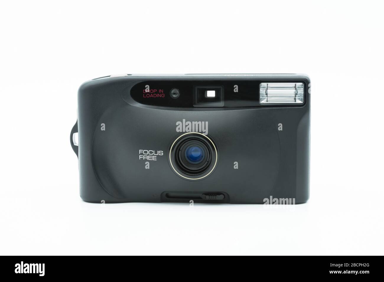 Retro film camera isolated on the white background Stock Photo - Alamy