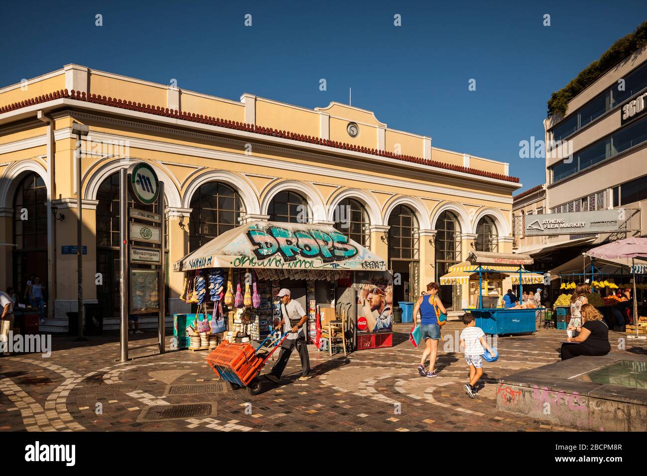 Omonia square athens hi-res stock photography and images - Alamy