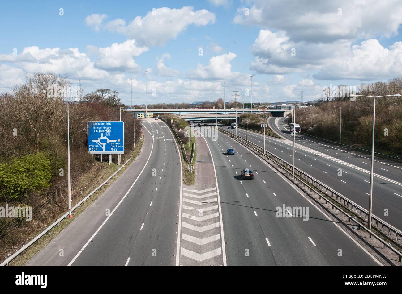 M6 M65 Junction Hi-res Stock Photography And Images - Alamy