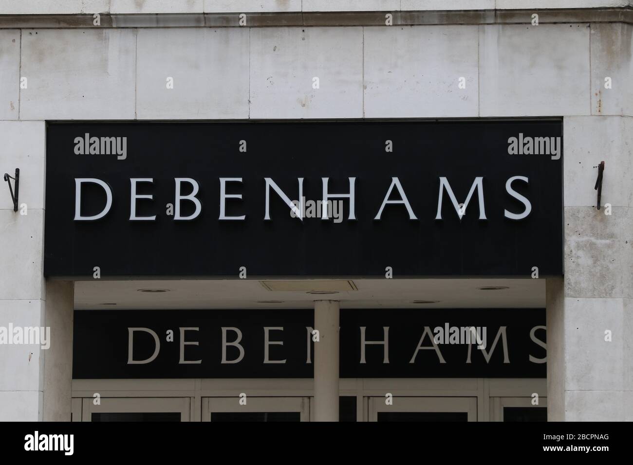 Debenhams on The Oxbode, Gloucester - The store chain has decided to close it's Gloucester shop - 4.4.2020  Picture by Antony Thompson - Thousand Word Stock Photo