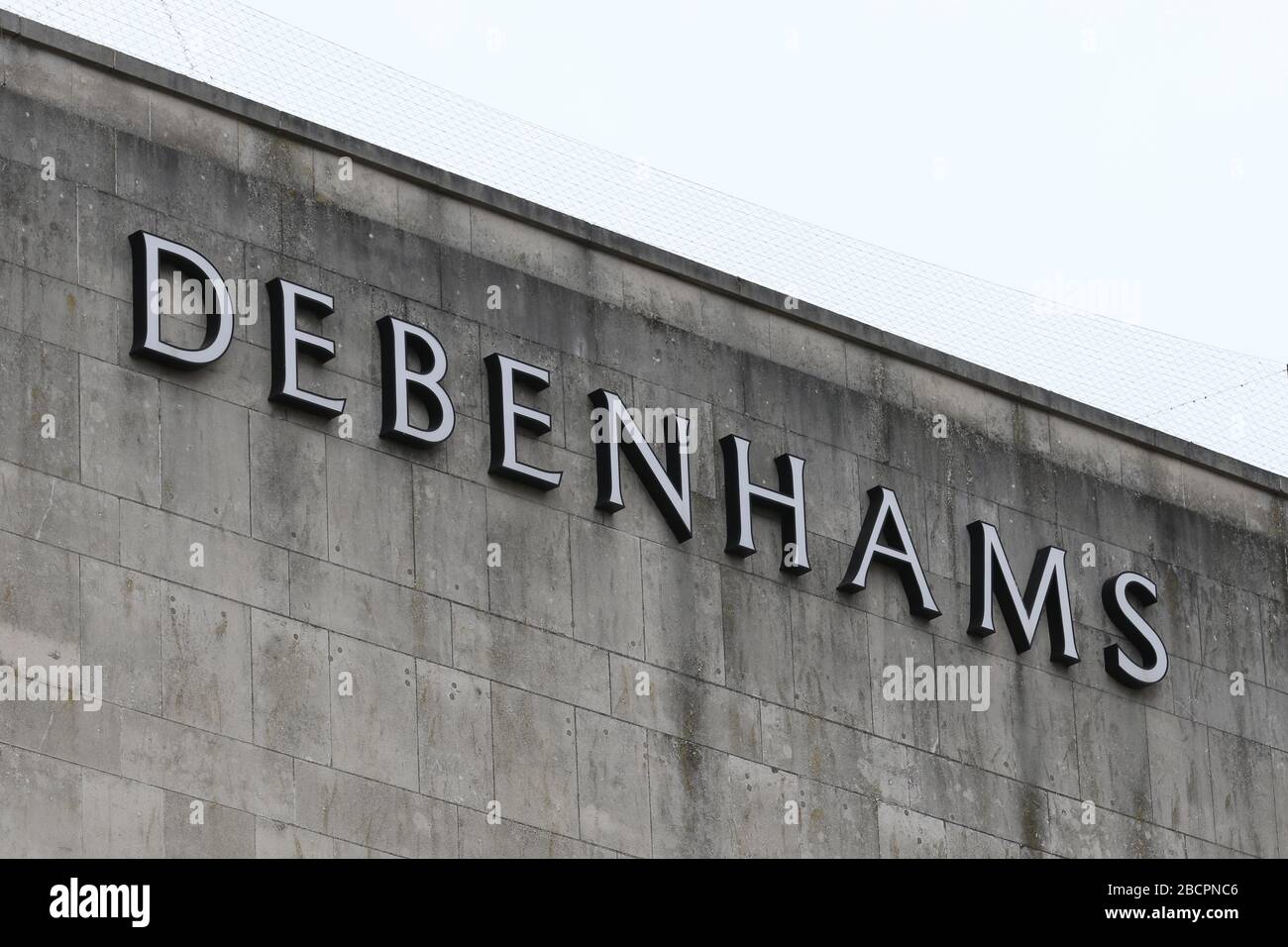 Debenhams on The Oxbode, Gloucester - The store chain has decided to close it's Gloucester shop - 4.4.2020  Picture by Antony Thompson - Thousand Word Stock Photo