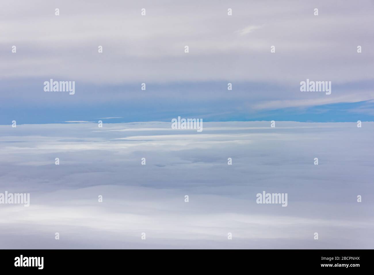 cloud and sky view from window of airplane Stock Photo - Alamy