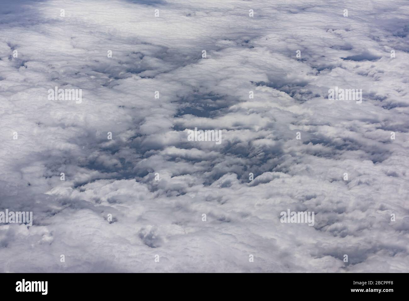 cloud and sky view from window of airplane Stock Photo - Alamy