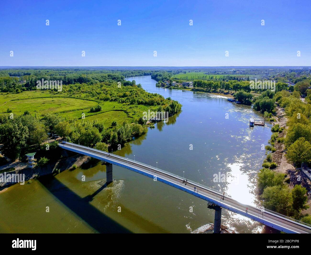 Aerial drone view snake river hi-res stock photography and images - Alamy