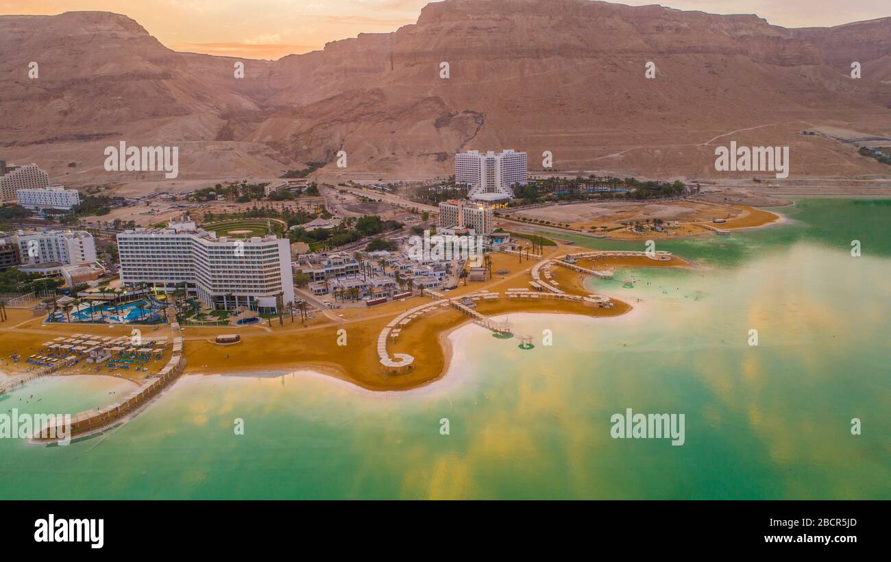 Dead sea aerial view hi-res stock photography and images - Alamy